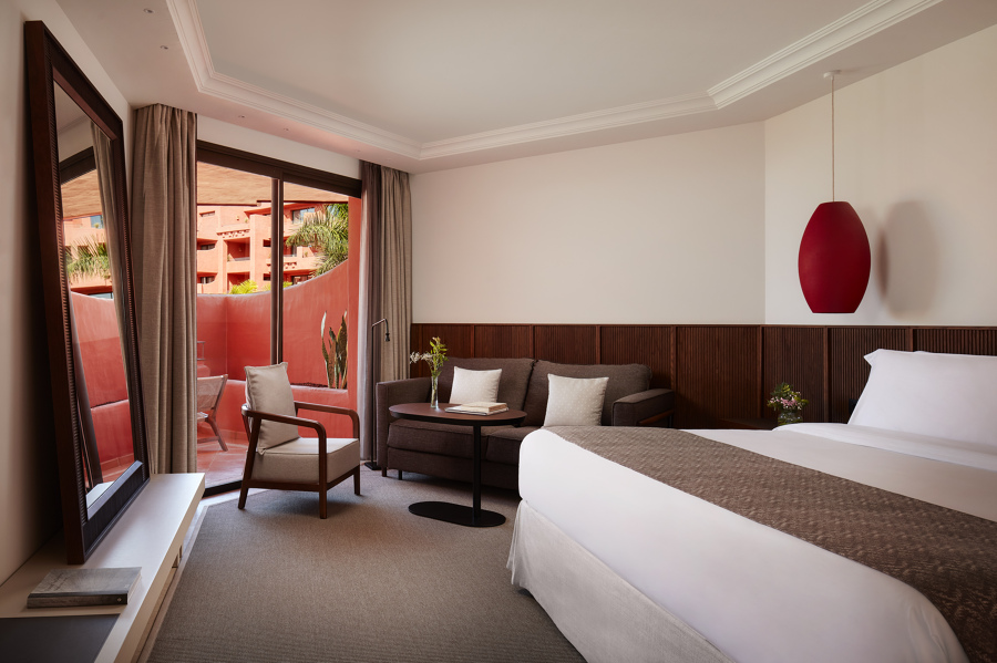 Deluxe Zimmer mit Gartenblick